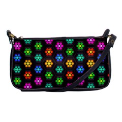 Pattern Background Colorful Design Shoulder Clutch Bag