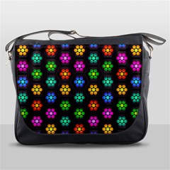 Pattern Background Colorful Design Messenger Bag