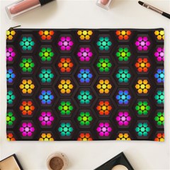 Pattern Background Colorful Design Cosmetic Bag (xxxl)