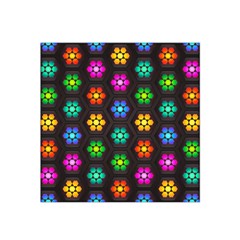 Pattern Background Colorful Design Satin Bandana Scarf