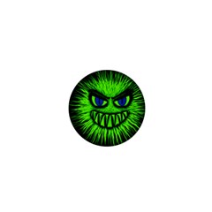 Monster Green Evil Common 1  Mini Buttons by HermanTelo