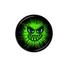 Monster Green Evil Common Hat Clip Ball Marker