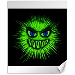 Monster Green Evil Common Canvas 11  x 14  10.95 x13.48  Canvas - 1