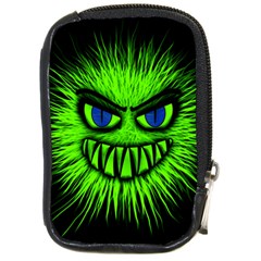 Monster Green Evil Common Compact Camera Leather Case