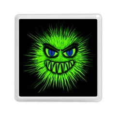 Monster Green Evil Common Memory Card Reader (square)