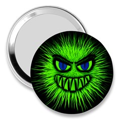 Monster Green Evil Common 3  Handbag Mirrors