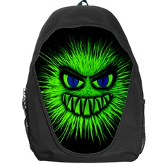 Monster Green Evil Common Backpack Bag by HermanTelo