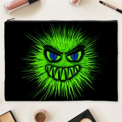 Monster Green Evil Common Cosmetic Bag (xxxl)