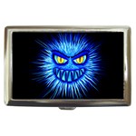 Monster Blue Attack Cigarette Money Case Front