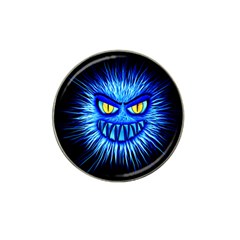 Monster Blue Attack Hat Clip Ball Marker (4 Pack)