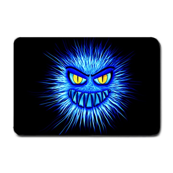 Monster Blue Attack Small Doormat 