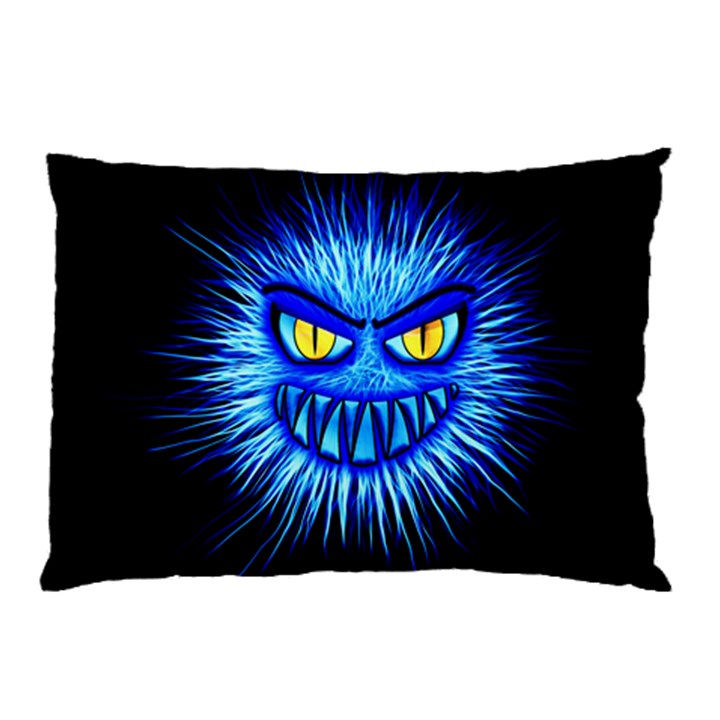 Monster Blue Attack Pillow Case