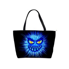 Monster Blue Attack Classic Shoulder Handbag