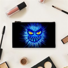 Monster Blue Attack Cosmetic Bag (small) by HermanTelo