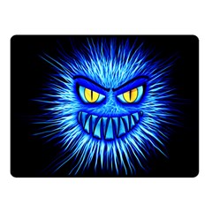 Monster Blue Attack Fleece Blanket (small)