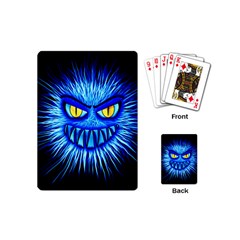 Monster Blue Attack Playing Cards (mini)