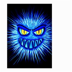 Monster Blue Attack Small Garden Flag (two Sides) by HermanTelo