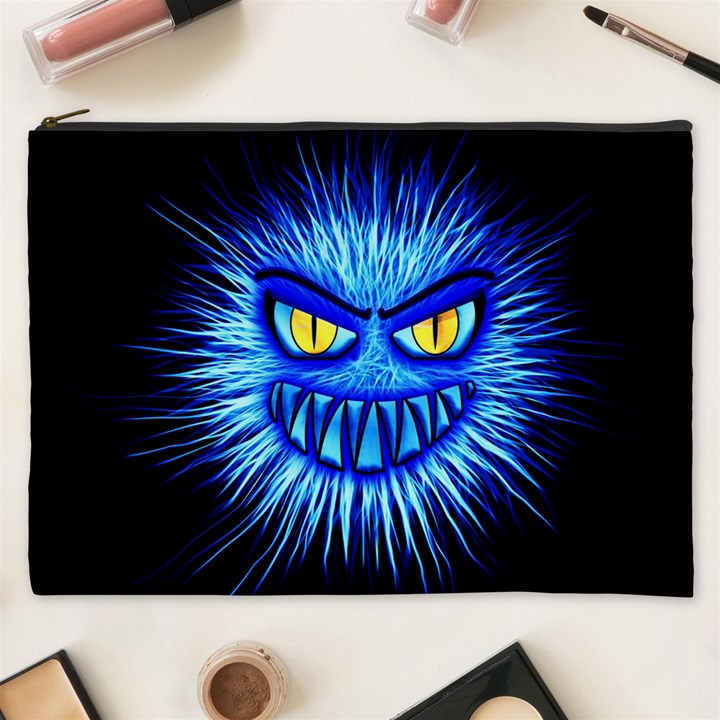 Monster Blue Attack Cosmetic Bag (XXXL)