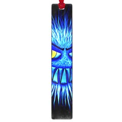 Monster Blue Attack Large Book Marks by HermanTelo