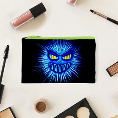 Monster Blue Attack Cosmetic Bag (xs) by HermanTelo