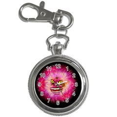 Monster Pink Eyes Aggressive Fangs Key Chain Watches by HermanTelo