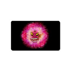 Monster Pink Eyes Aggressive Fangs Magnet (name Card) by HermanTelo