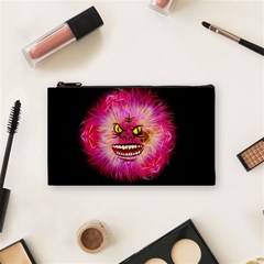 Monster Pink Eyes Aggressive Fangs Cosmetic Bag (small)