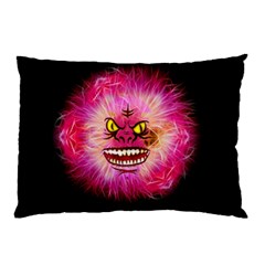 Monster Pink Eyes Aggressive Fangs Pillow Case (two Sides)