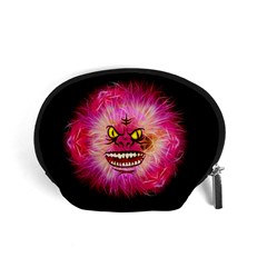 Monster Pink Eyes Aggressive Fangs Accessory Pouch (small)