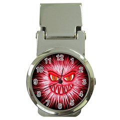 Monster Red Eyes Aggressive Fangs Money Clip Watches