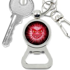 Monster Red Eyes Aggressive Fangs Bottle Opener Key Chains