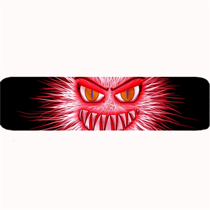 Monster Red Eyes Aggressive Fangs Large Bar Mats