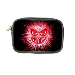 Monster Red Eyes Aggressive Fangs Coin Purse by HermanTelo