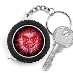 Monster Red Eyes Aggressive Fangs Measuring Tape