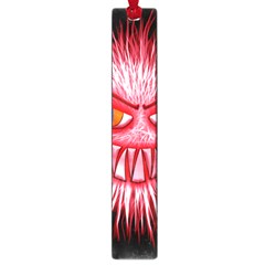 Monster Red Eyes Aggressive Fangs Large Book Marks