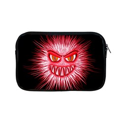 Monster Red Eyes Aggressive Fangs Apple Macbook Pro 13  Zipper Case by HermanTelo