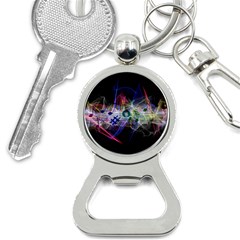 Particles Music Clef Wave Bottle Opener Key Chains