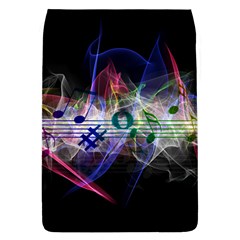 Particles Music Clef Wave Removable Flap Cover (l) by HermanTelo