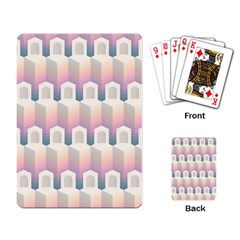 Seamless Pattern Background Entrance Playing Cards Single Design