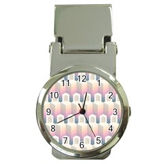 Seamless Pattern Background Entrance Money Clip Watches