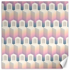 Seamless Pattern Background Entrance Canvas 12  X 12  by HermanTelo