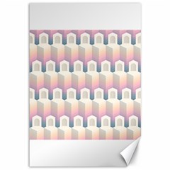 Seamless Pattern Background Entrance Canvas 12  X 18  by HermanTelo