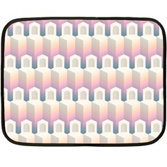 Seamless Pattern Background Entrance Fleece Blanket (mini)