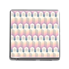 Seamless Pattern Background Entrance Memory Card Reader (square 5 Slot)