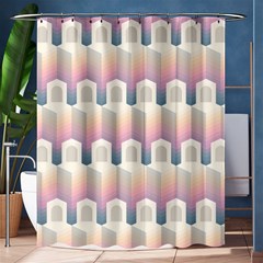 Seamless Pattern Background Entrance Shower Curtain 60  X 72  (medium) 