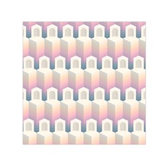 Seamless Pattern Background Entrance Small Satin Scarf (square) by HermanTelo