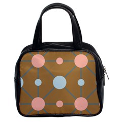 Planets Planet Around Rounds Classic Handbag (two Sides)