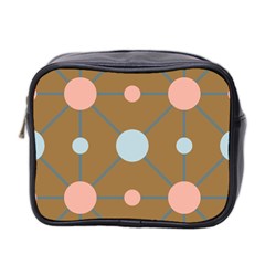 Planets Planet Around Rounds Mini Toiletries Bag (two Sides) by HermanTelo