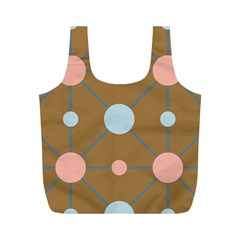 Planets Planet Around Rounds Full Print Recycle Bag (m)