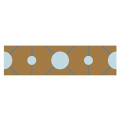 Planets Planet Around Rounds Satin Scarf (oblong)